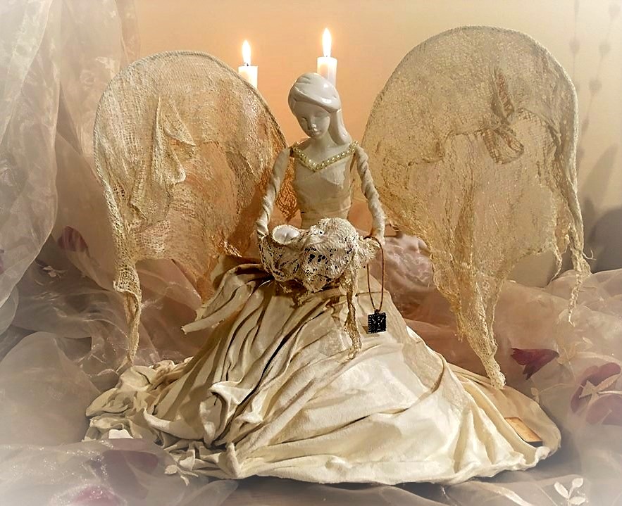 Monika Krzywdzińska – anioły rzeźba